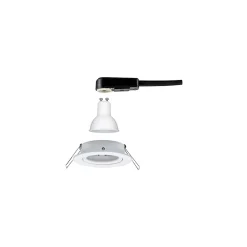 Spot encastré LED Nova schwenkbar orientable rond 84mm 50 GU10 6,5W 460lm 230V 2700K Blanc dépoli
