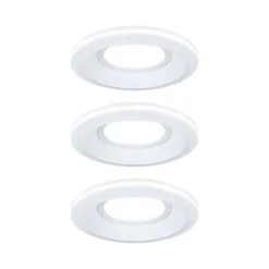 Spot encastré LED Sormus Kit de 3 IP65 rond 100mm 3x4,8W / 1,5W 3x300lm 230V 3000K Blanc