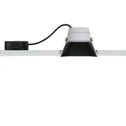Spot encastré LED 3-Step-Dim Cole Coin Kit de 3 IP44 carré 88x88mm Coin 3x6W 3x470lm 230V gradable 2700K Noir Doré mat