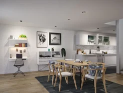 Spot encastré LED White Select Aumus Spot individuel rond 105mm 90 5W 700lm 230V gradable 2700 - 6500K Noir