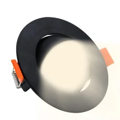 Spot encastré Light Prestige Plus LED noir CCT 3000K/4000K/6000K (réglable) 1 pc.