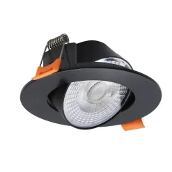 Spot encastré Light Prestige Plus LED noir CCT 3000K/4000K/6000K (réglable) 1 pc.
