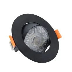 Spot encastré Light Prestige Plus LED noir CCT 3000K/4000K/6000K (réglable) 1 pc.