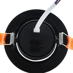 Spot encastré Light Prestige Plus LED noir CCT 3000K/4000K/6000K (réglable) 1 pc.