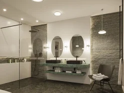 Spot encastré Luena IP65 GU10 230V max. 35W gradable Blanc