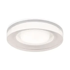 Spot encastré Luena IP65 GU10 230V max. 35W gradable Blanc