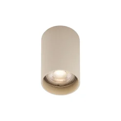 Spot encastré moderne beige GU10 50 mm rond - Tuba