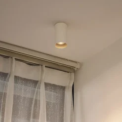 Spot encastré moderne beige GU10 50 mm rond - Tuba