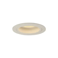 Spot encastré moderne beige GU10 50 mm orientable et inclinable - Chuck