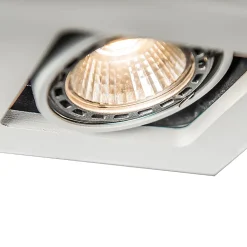 Spot encastré moderne blanc orientable - Qure
