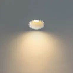 Spot encastré moderne blanc AR70 IP44 - Dept