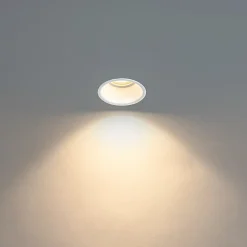 Spot encastré moderne blanc IP44 - Dept