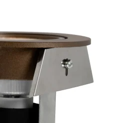 Spot encastré moderne bronze foncé inclinable - Cisco