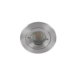 Spot encastré moderne en acier rond IP44 - Xena