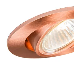 Spot encastré moderne en cuivre inclinable - Cisco