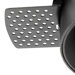 Spot encastré moderne noir GU10 rond sans enjoliveur - Oneon Honey