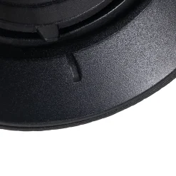 Spot encastré moderne noir GU10 rond sans bordure - Oneon