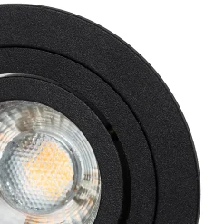 Spot encastré moderne noir - Rondoo