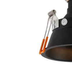 Spot encastré moderne noir AR70 - Dept