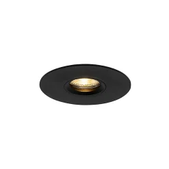 Spot encastré moderne noir 12 cm - Buco