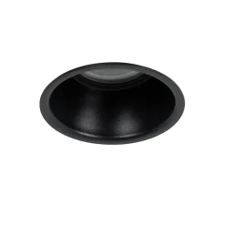 Spot encastré moderne noir IP44 - Dept