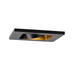 Spot encastré moderne orientable noir - Qure