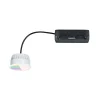 Spot encastré modulaire LED RGBW Coin 50mm Coin 6W 500lm 230V gradable 2200 - 6500K Satiné