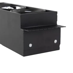 Spot encastré noir GU10 AR70 sans bordure 3 lumières - Oneon