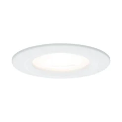 Spot encastré Nova fixe rond 78mm GU10 max. 35W 230V gradable Blanc dépoli