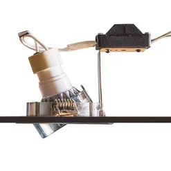 Spot encastré orientable en acier - Lock 1