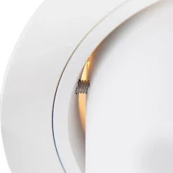 Spot encastré rond blanc orientable moderne - Installa
