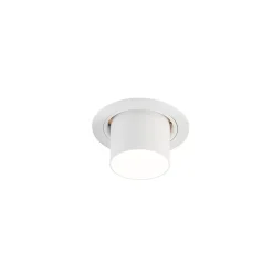 Spot encastré rond blanc orientable moderne - Installa