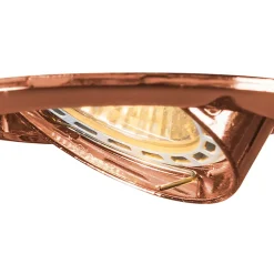 Spot encastré rond en cuivre inclinable - Edu