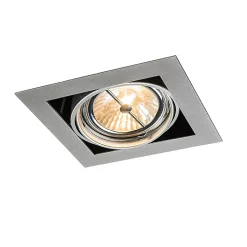 Spot encastrable acier G53 111mm réglable - Oneon