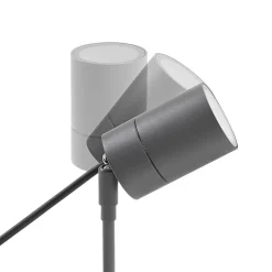 Spot encastrable anthracite orientable IP44 - Solo