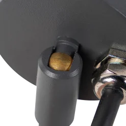 Spot encastrable anthracite orientable IP44 - Solo