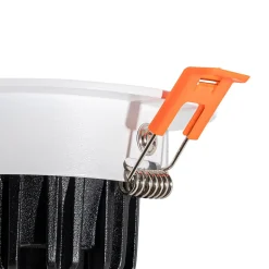 Spot encastrable blanc 6,8 cm avec LED 545 lm à intensité variable IP65 - Gaius