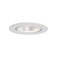 Spot encastrable blanc 6,8 cm avec LED 545 lm à intensité variable IP65 - Gaius