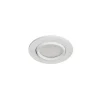Spot encastrable Burnell LED intégrée blanc neutre dimmable IP65 450lm 6.2W Ø8.5xH.4cm blanc GoodHome
