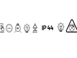 Spot encastrable Caius LED GU10 Ø8,5cm IP44 345lm 50W 5.2W GoodHome blanc neutre chrome