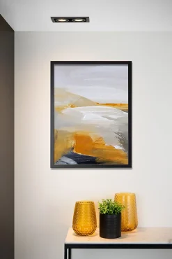 Spot encastrable CHIMNEY en aluminium avec 2xGU10 - Noir - Lucide