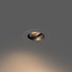Spot encastrable chuck - 1 lumière - D 9.2 cm - Gris foncé - Moderne - Éclairage intérieur - Salon I Chambre I Cuisine I Salle à