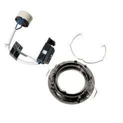 Spot encastrable cisco - 1 lumière - L 8.2 cm - Gris foncé - Moderne - Éclairage intérieur - Salon I Chambre I Cuisine I Salle à