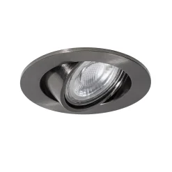 Spot encastrable cisco - 1 lumière - L 8.9 cm - Gris foncé - Moderne - Éclairage intérieur - Salon I Chambre I Cuisine I Salle à