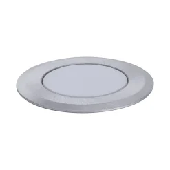 Spot encastrable d'extérieur solaire LED integrée acier gris IP67 2W 60lm 230V Paulmann