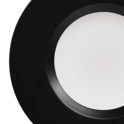 Spot encastrable Etana LED intégrée blanc chaud IP65 410lm 4.7W Ø8.5cmxH.3.1cm métal noir GoodHome
