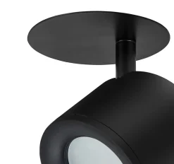 Spot encastrable Fossey GU10 IP20 P.16cmxØ9cmxH.16cmxL.9cmxl.9cm noir GoodHome