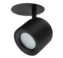 Spot encastrable Fossey GU10 IP20 P.16cmxØ9cmxH.16cmxL.9cmxl.9cm noir GoodHome