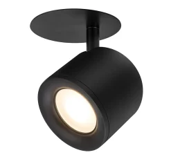 Spot encastrable Fossey GU10 IP20 P.16cmxØ9cmxH.16cmxL.9cmxl.9cm noir GoodHome