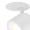 Spot encastrable Fossey GU10 IP20 P.16cmxØ9cmxH.16cmxL.9cmxl.9cm blanc GoodHome